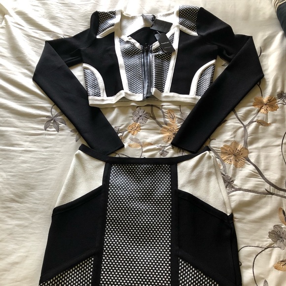 bebe Other - Bebe Bandage Form Fitting Skirt Set